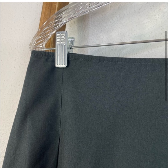 Marimekko Gunhild Kranz Lightweight Black Cotton Wide Leg Pants Size 12 - Picture 5 of 6